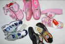 shoe or slipper - The picture shows some shoes and some slippers here. What do you like to wear. A shoe or a slipper?