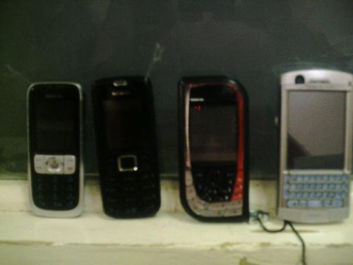 nokia phones - a pic of different models of the nokia phones