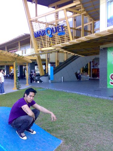 just hangin around - view at the back of ayala mall MARQUEE MALL