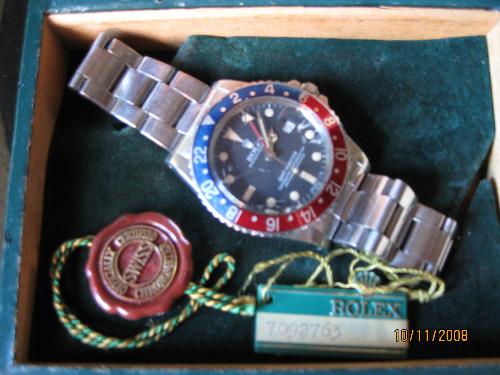 Rolex watch - an expensive rare edition Rolex watch