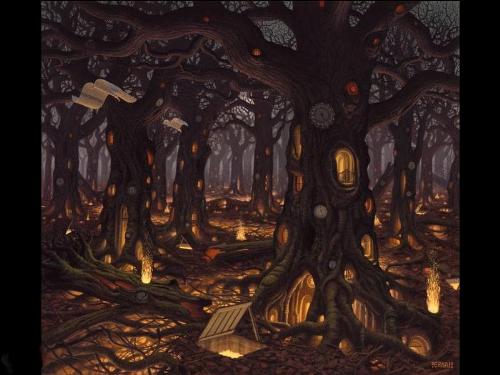 Enchanted Forest - Lost in the mysterious, enchanted forest.