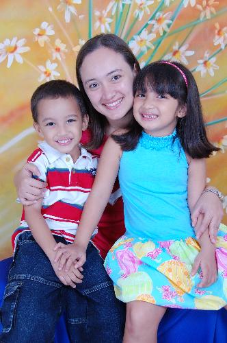 My 2 Angels - Mom, Mia and Karl