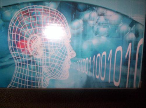 Binary Mind - This photo is a graphic from some technology company.  I just thought it was cool-looking