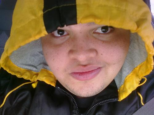 Swaggin' - This is me. Sporting my Steelers Jacket. :P
