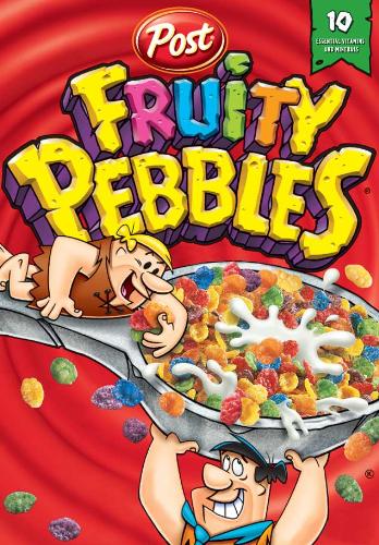 Fruity Pebbles - Fruity pebbles the delicious nutritious part of breakfast.