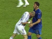 Zidane head to materazzi - The zidane head in the world cup