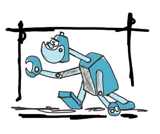 franky the robot - frank the robot