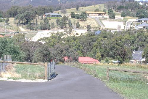 bush fires - An area that was hit by bush fires