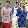 If Taylor Swift and Tayor Lautner got married, the - They would, but I heard that Taylor Swift wasn't going to change her name.
