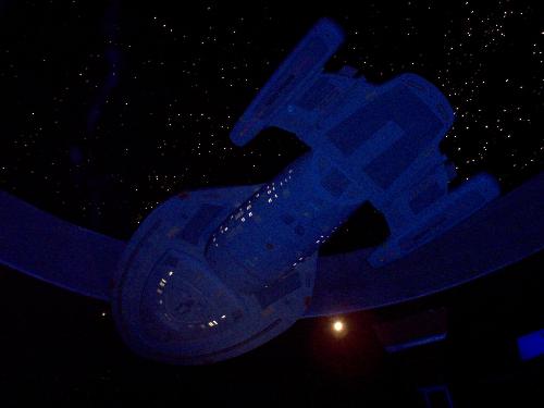 star ship - photo taken at the Quarks Bar and Gril in las vegas in 2006.