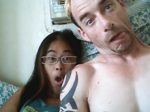 Me and my hubby - Long distance relationship is very hard. It kills us being far away from each other. But no matter how hard, we still keeping the faith. It made us more stronger. We never loose hope and our love remains more deeper and stroger
