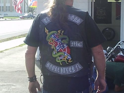 Don't Annoy The Biker - Dixie Sons Motorcycle Club colors.