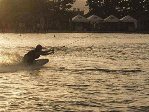 My first wakeboarding experience - That was in CWC when I tried wakeboarding for the first time.