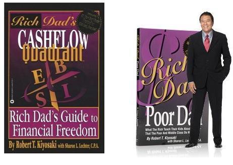 Rich Dad Poor Dad Part 1 and Part 2 - The two books of Kiyosaki that can put you on the right track.