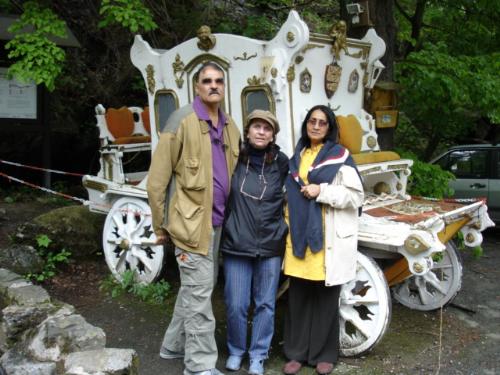 Royal chariot of Rokerhall - This is the royal chariot of Romkerhall which is the tiniest kingdom in the world in Germany, this chariot is still being used by the royal family and kept on the small main road which passes through the town for public view.