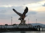 Langkawi Island - One of Malaysia's beautiful island. Many eagle in this island and also become the symbol of this island. SO, thst's why this island called as Langkawi where the meaning of 'lang' or 'helang' means as eagle.