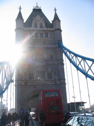 Tower Bridge - Crossing Tower Bridge in London. :)