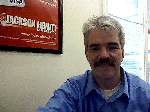 my profile photo - me at work