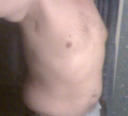 my upper body on March 20, 2010 - my upper body on March 20, 2010.