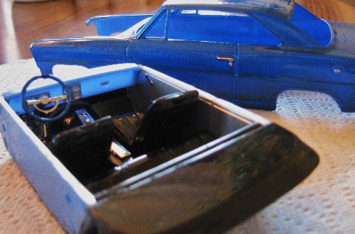 Model Car - Detailed painting of one of the models I am working on. Model Car - Detailed painting of one of the models I am working on.