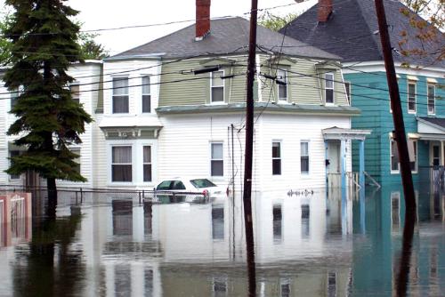 Flooding - Flooded street