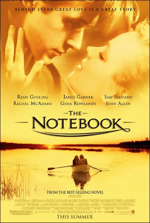The Notebook - Extraordinary performance of the characters! Unconditional love between two person! A true love that is destined to be by fate.