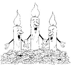 candle pic - candle singing pic