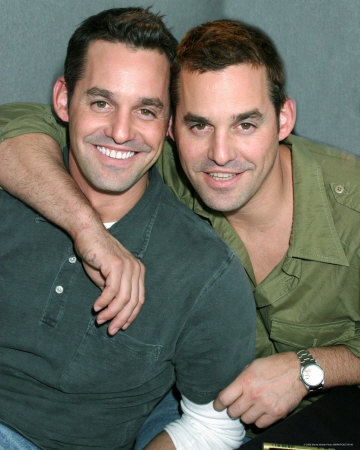 Picture of Nicholas Brendon & his brother - Picture of Nicholas & his twin. :]