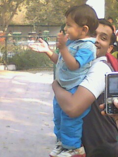 Me and my cousinn - Me and my cousinn visited zoo at last month