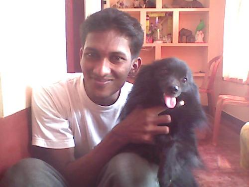 with my pet JUDO - with my pet JUDO ,nothing just spend time with judo,,