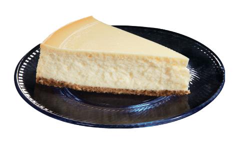 A slice of cheesecake - One slice is not enough, I want the whole cake! Cheesecake is so yummy!