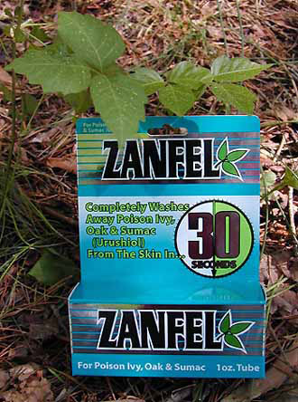 Zanfel - For poison ivy, oak and sumac