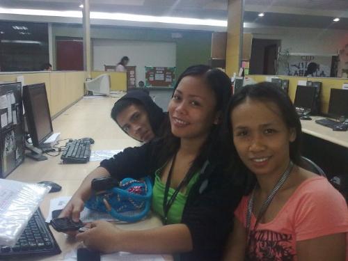 marvin at work - with my workmates