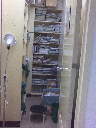 This is our storage Room - This is our storage room