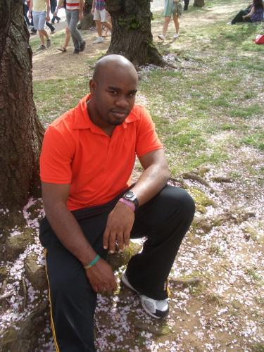 pic of me - Washington D.C. cherry blossoms