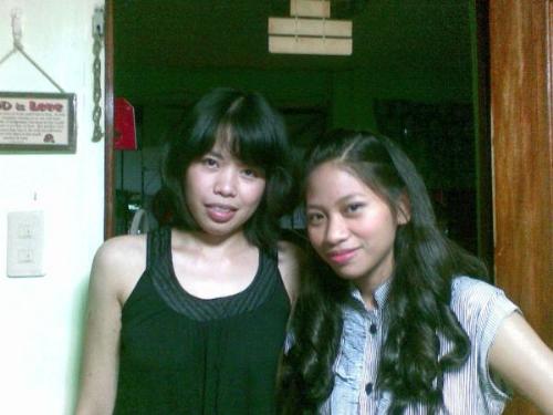 2 ladies - me with my auntie..