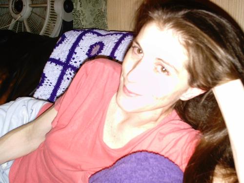 Good Day - LOL Just me lazing around one day and getting caught off gaurd by my husband.