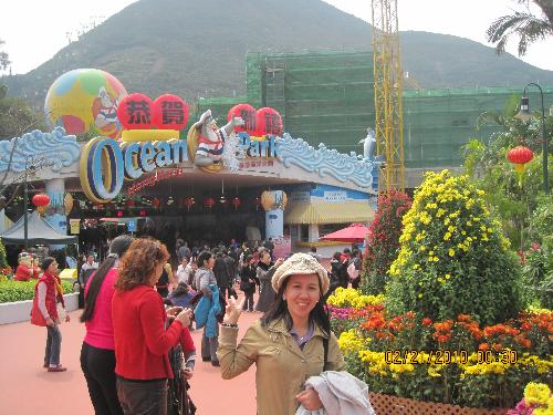 Hongkong-Ocean Park - Welcome Ocean Park