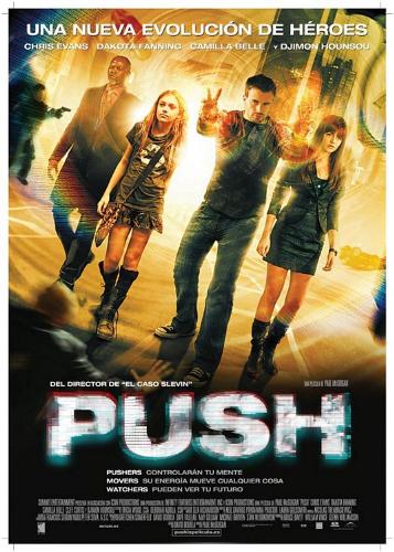 push - it&#039;s the poster for the movie push