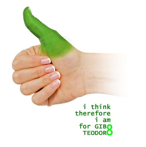 Go green.. - I think therefore, I am for GIBO.