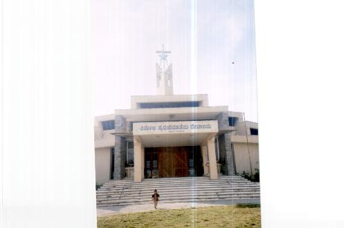 immaculate heart church - the powerful goddess at immaculate heart church, bannerghatta road, bangalore. will grant all your wishes.