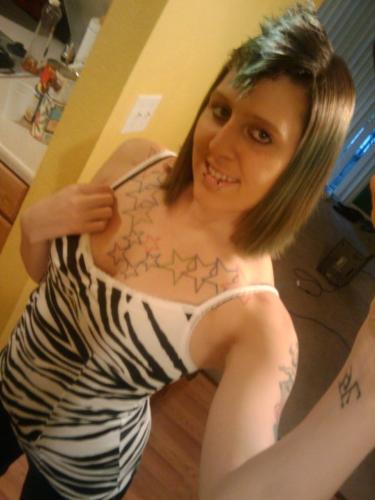 just an old pic - oldish pick of me. faux hawk with aqua tips