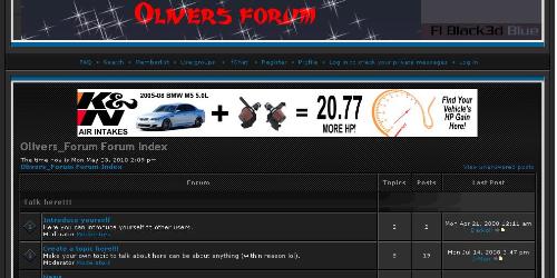 My forum - This is a picture of my forum. What do you think?