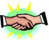 Handshake - A common action that occurs when meeting new people is shaking their hands. Here is a picture signifying that. Handshake - A common action that occurs when meeting new people is shaking their hands. Here is a picture signifying that.