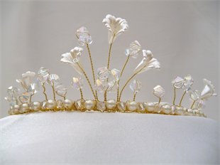 One of the Tiaras my daughter makes - I think this tiara is lovely