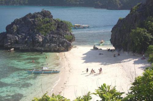 Caramoan - Philippines - this is a white sand beach found only in the philippines. this is similar to boracay but I guarantee you that this is beautiful than boracay