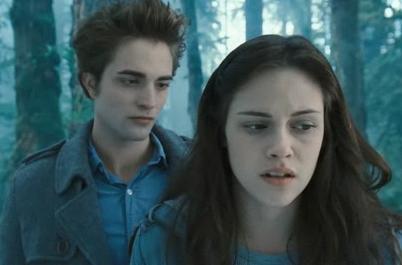 Bella and Edward - Edward Cullen and Bella Swan played by Robert Pattinson and Kristen Stewart in the Twilight Series of films. Bella and Edward - Edward Cullen and Bella Swan played by Robert Pattinson and Kristen Stewart in the Twilight Series of films.