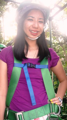 getting ready - @ the treetop adventure