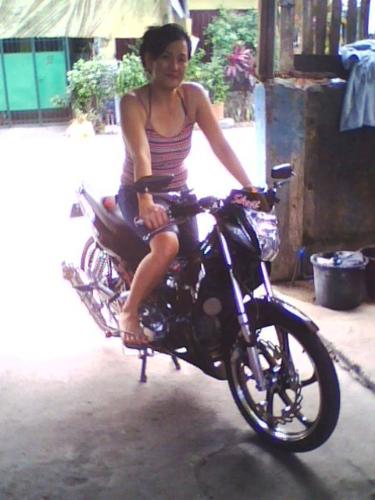 my last motorcycle.... - with bike...