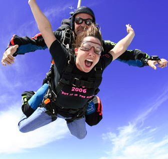 Skydiving - Just what would it feel like?